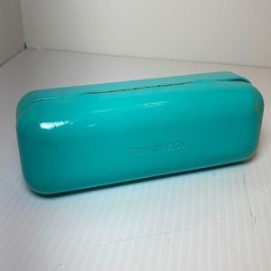 Tiffany & Co Glasses Case Large Hard Clamshell And cloth
